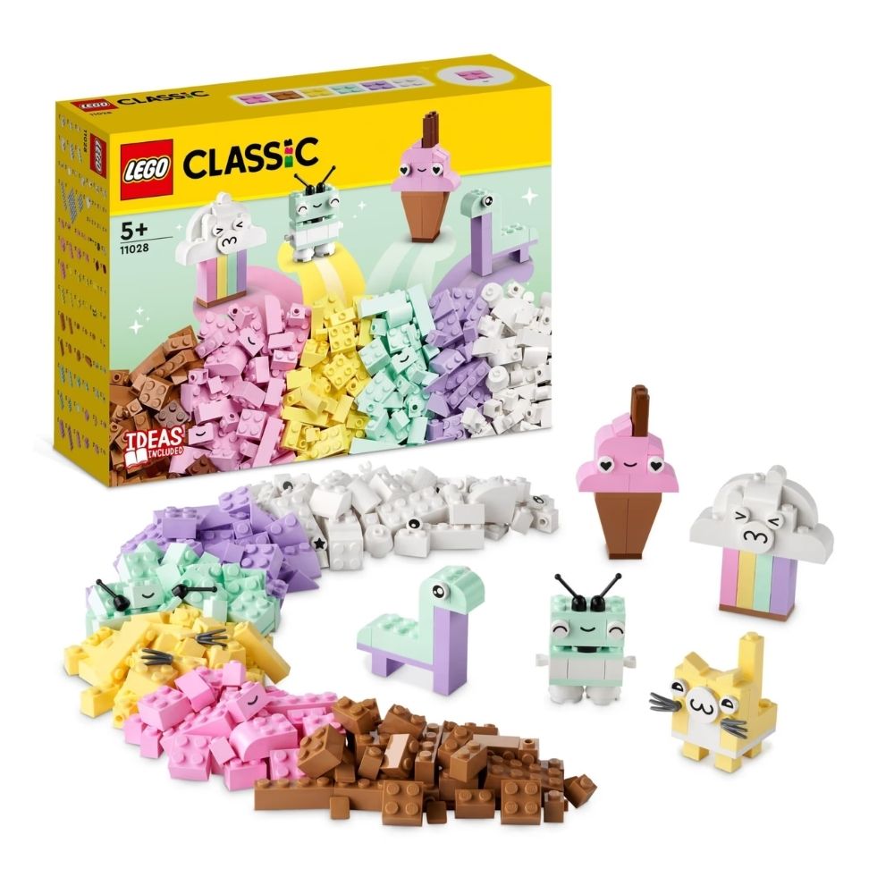 LEGO Classic Δημιουργική Διασκέδαση Σε Παστέλ Χρώματα 11028 - LEGO, LEGO Classic