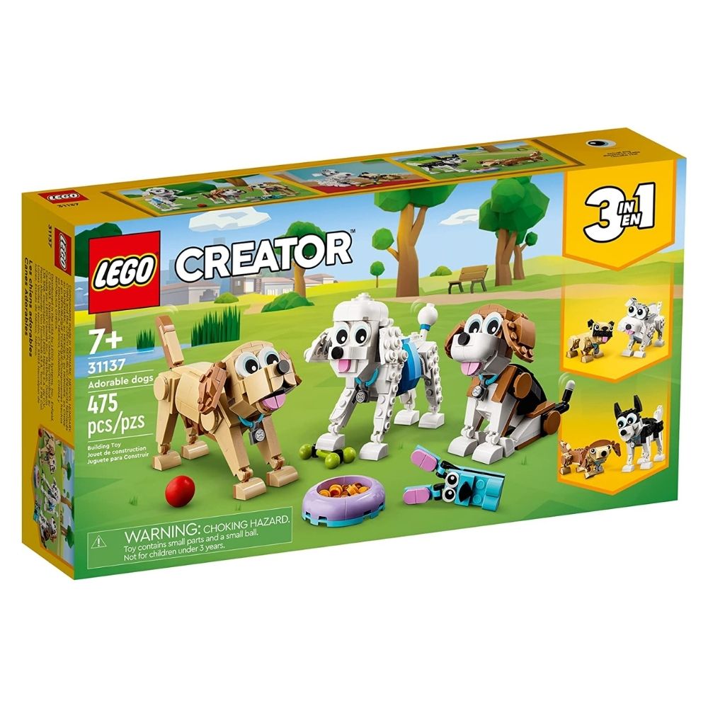 LEGO Creator 3 in 1 Αξιαγάπητοι Σκύλοι 31137 - LEGO, LEGO Creator