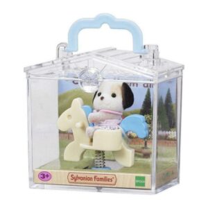 Sylvanian Families: Baby Carry Case (Beagle Dog on Pony Ride) (4391R1) - Sylvanian Families