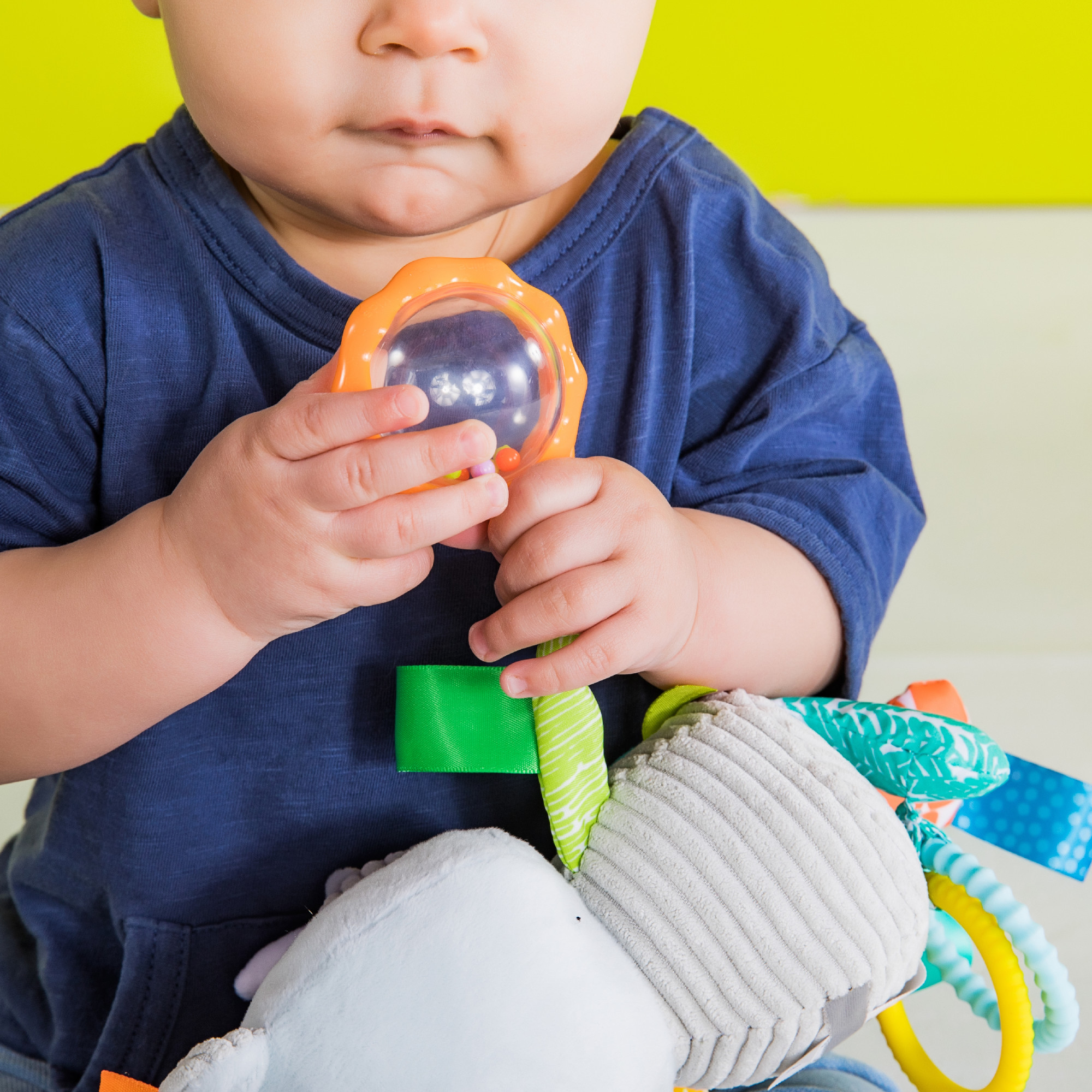 Bright Starts Kids II Playful Pals Activity Toy - Rhino Παιχνίδι 12275 - Bright Starts