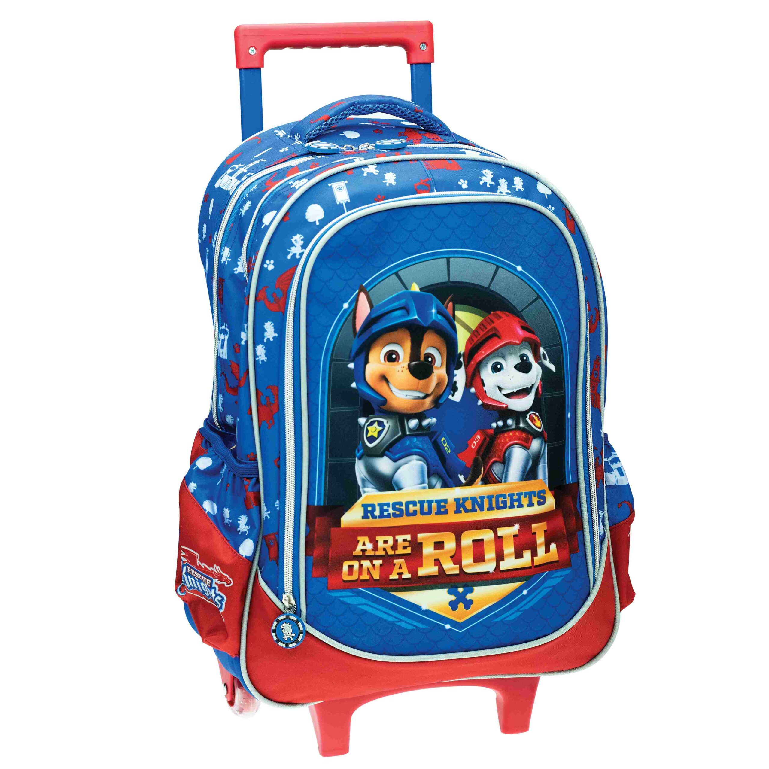 Gim Τσάντα Δημοτικού Trolley Paw Patrol Rescue Knights 334-48074 - Gim