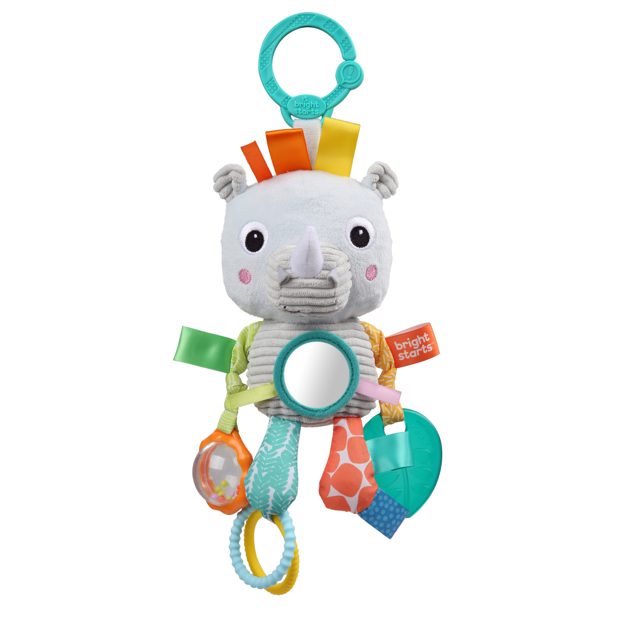 Bright Starts Kids II Playful Pals Activity Toy - Rhino Παιχνίδι 12275 - Bright Starts