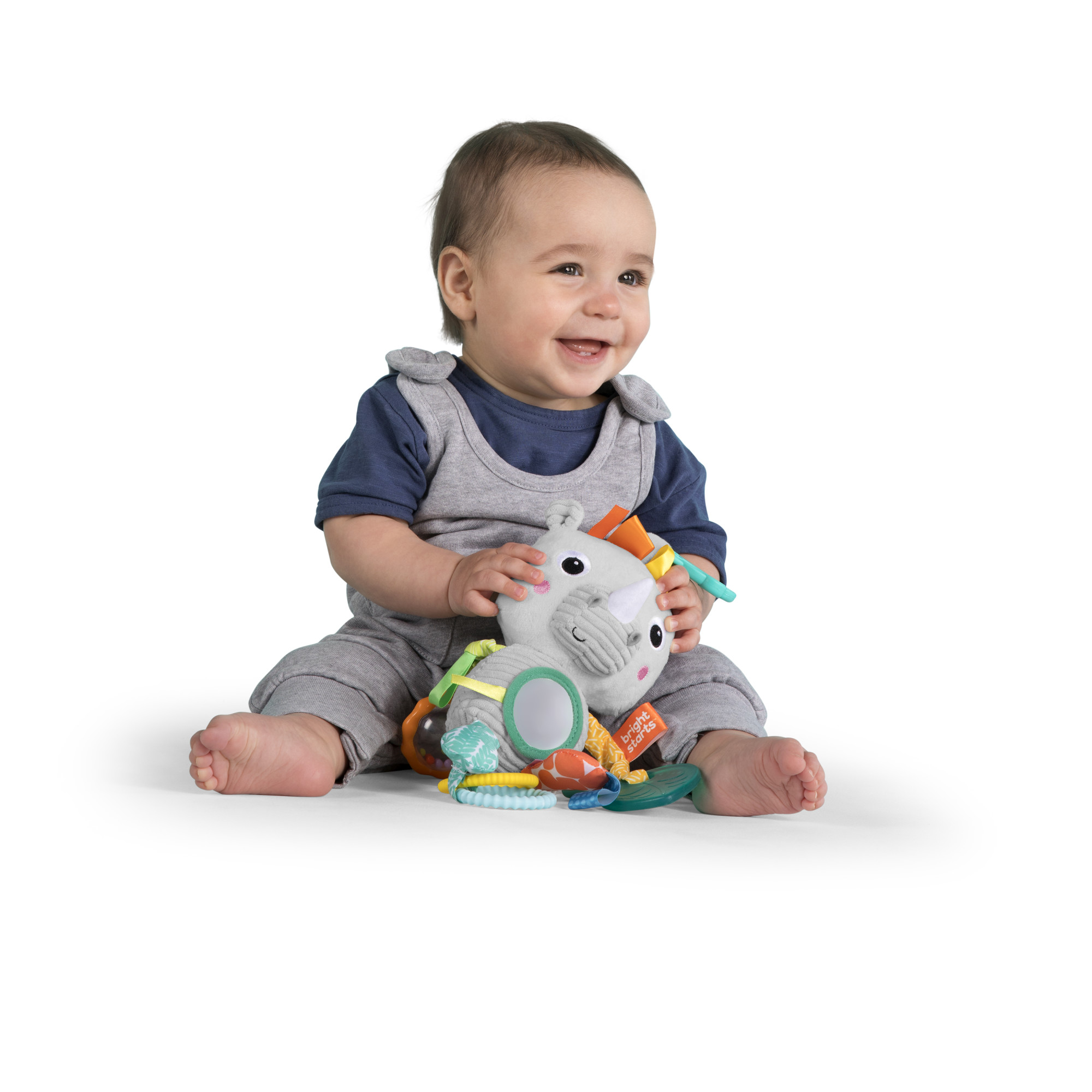 Bright Starts Kids II Playful Pals Activity Toy - Rhino Παιχνίδι 12275 - Bright Starts