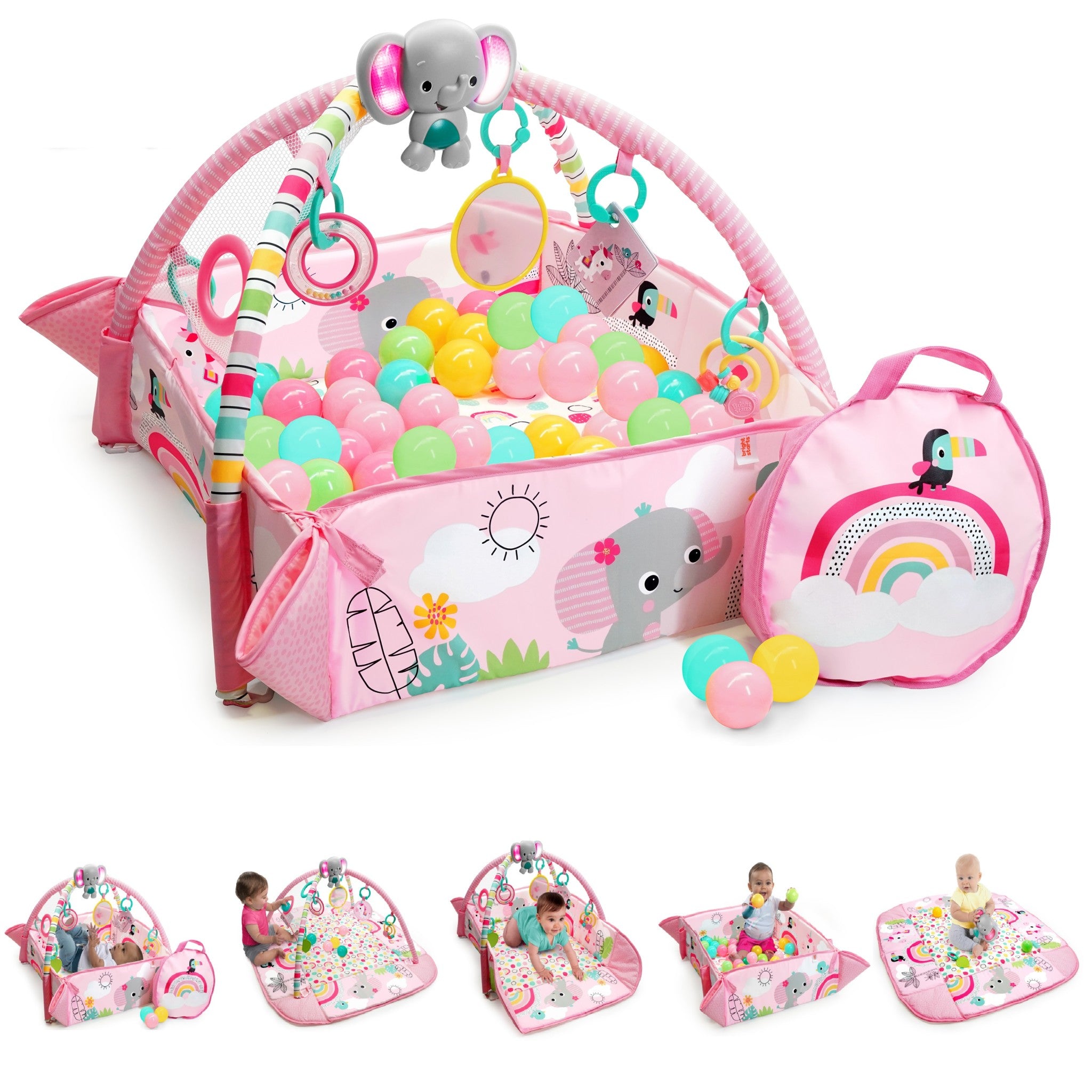 Bright Starts Kids II 5-In-1 Your Way Ball Play Γυμναστήριο 12625 - Bright Starts