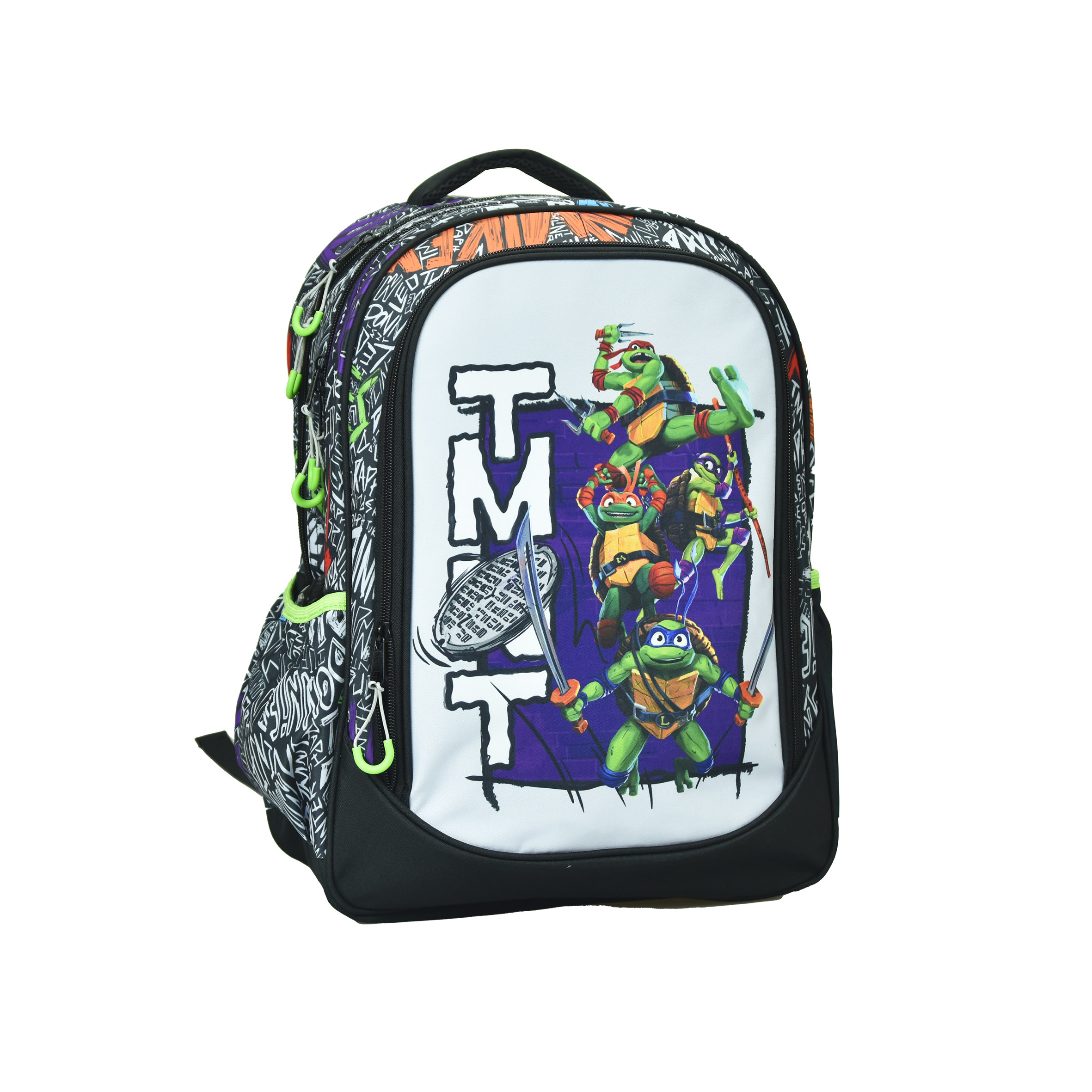 Gim Τσάντα Δημοτικού Πλάτης Οβάλ Ninja Turtles 334-26031 - Gim