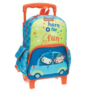Gim Τσάντα Νηπιαγωγείου Trolley Mini Car Fisher Price 349-45073 - Gim