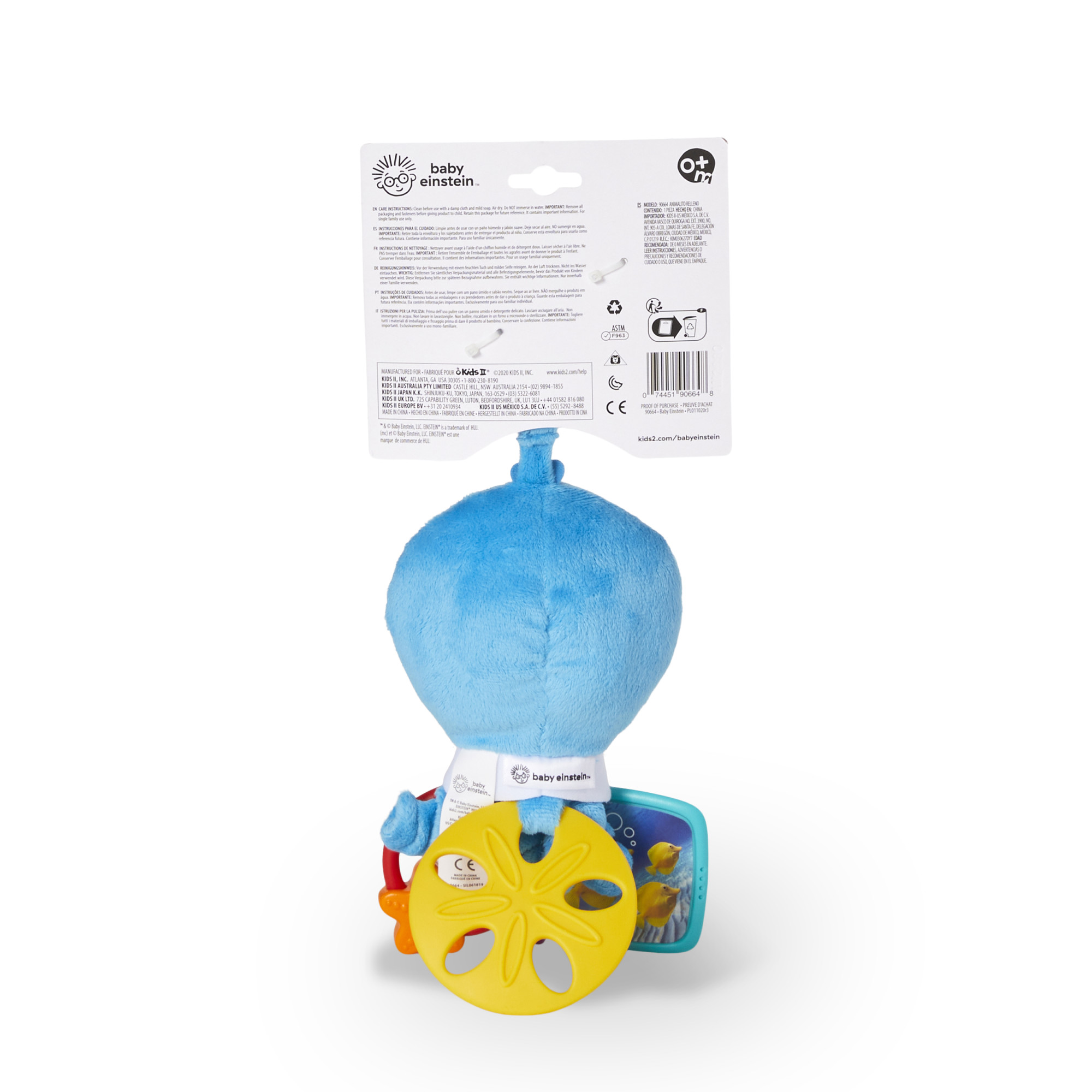 Baby Einstein Kids II Activity Arms Octopus Toy Παιχνίδι 90664 - Baby Einstein