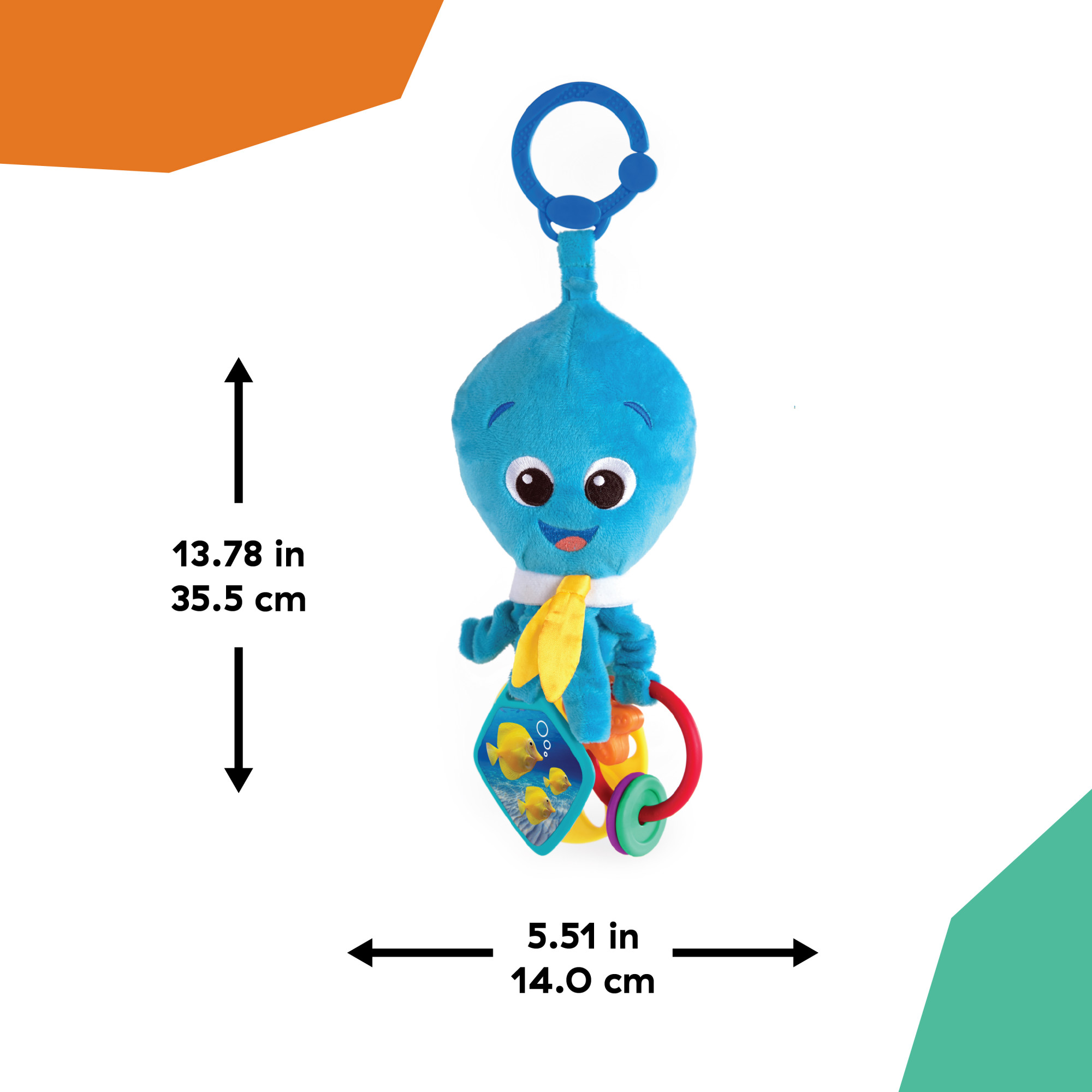 Baby Einstein Kids II Activity Arms Octopus Toy Παιχνίδι 90664 - Baby Einstein