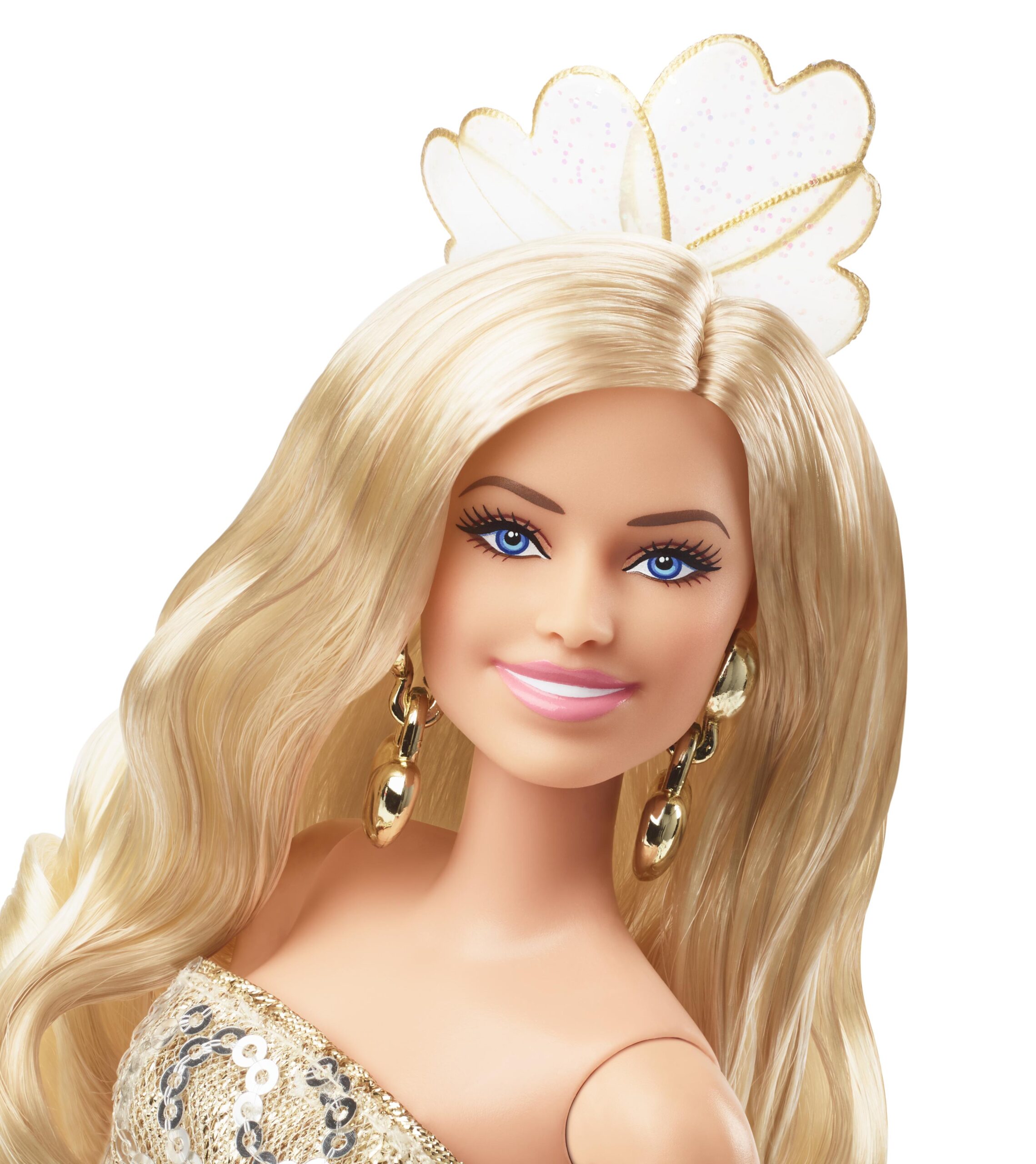 Barbie The Movie Κούκλα Barbie Gold Disco Jumpsuit HPJ99 - Barbie