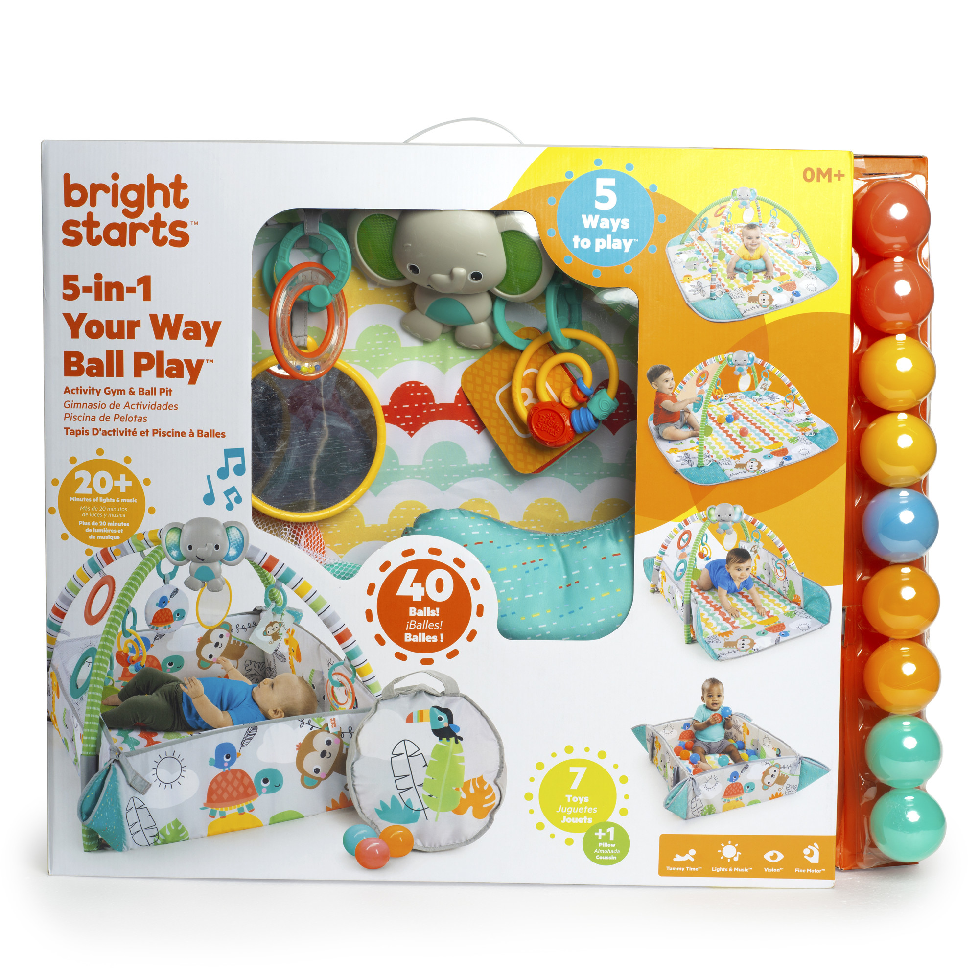 Bright Starts Kids II 5-In-1 Your Way Ball Play Γυμναστήριο 12624 - Bright Starts