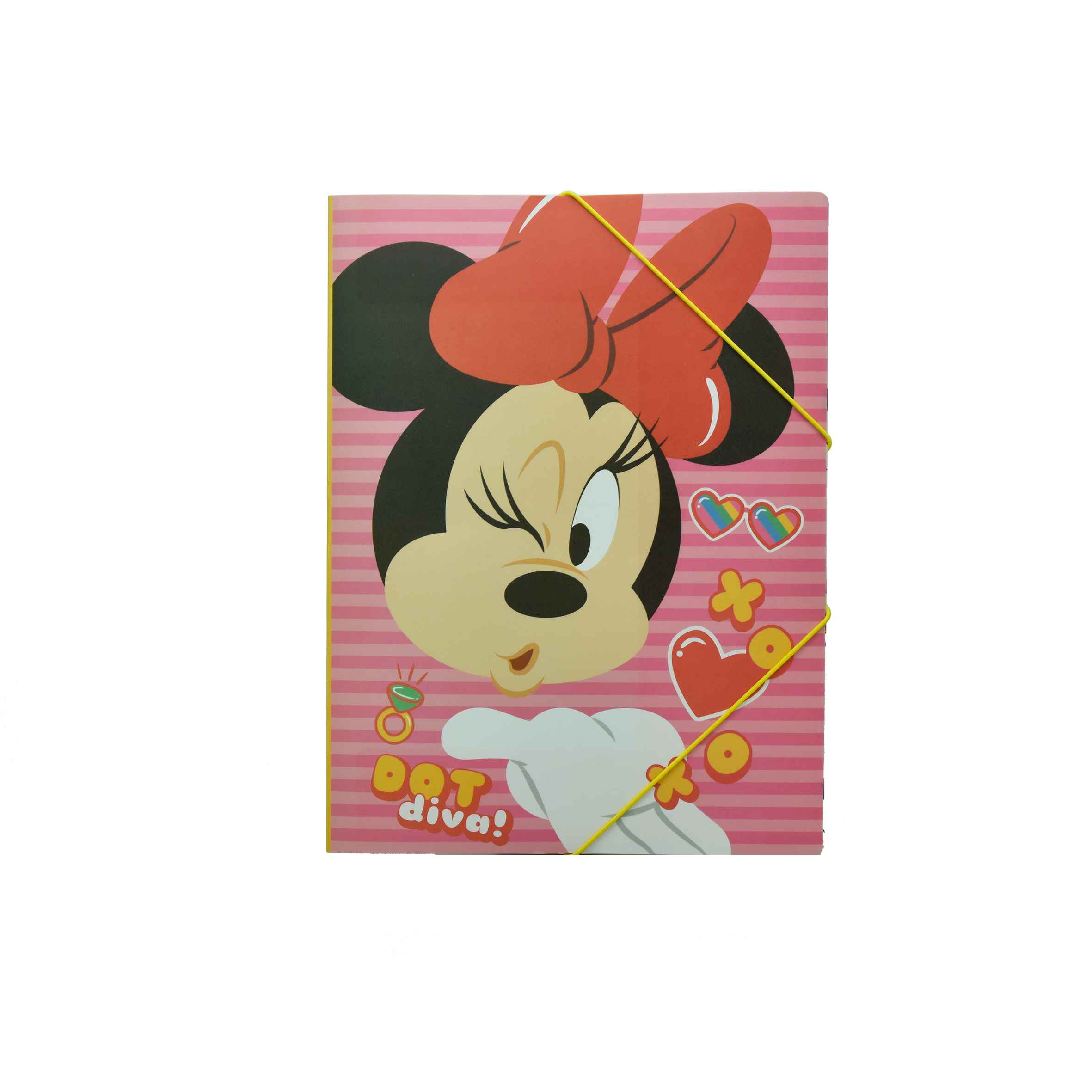 Gim Ντοσιέ με Λάστιχο PP Α4 Minnie 340-37515 - Gim