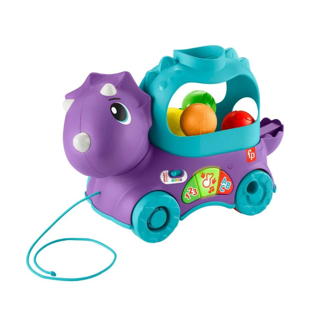 Fisher Price Εκπαιδευτικό Συρόμενο Δεινοσαυράκι HNR55 - Fisher-Price