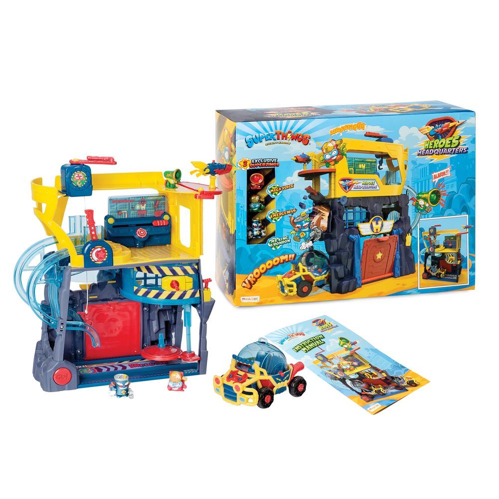 Superzings Μικροπλάσματα Heroes Headquarters Για 3+ Χρονών 1013-61166 - Superzings