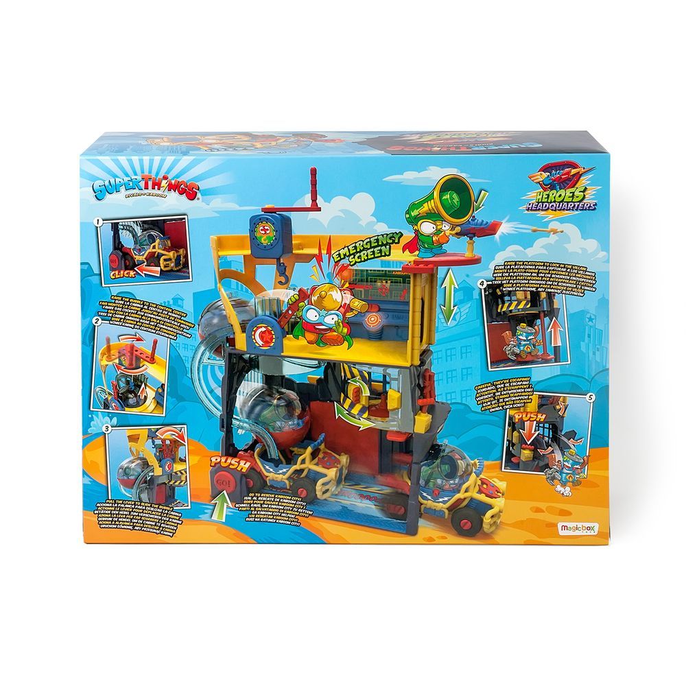 Superzings Μικροπλάσματα Heroes Headquarters Για 3+ Χρονών 1013-61166 - Superzings