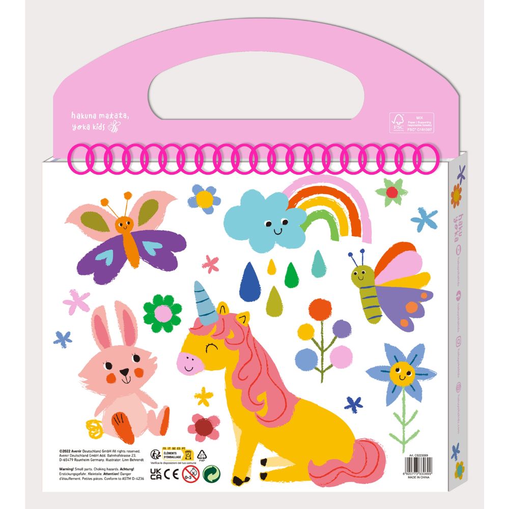 Haku Yoka My First Colouring Kit - Unicorn Friends CS223069 - Haku Yoka