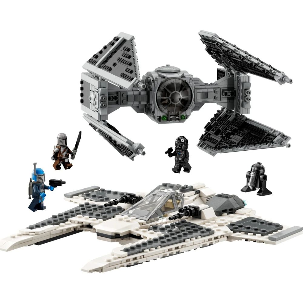 LEGO Star Wars Mandalorian Fang Fighter vs. Tie Interceptor 75348 - LEGO, LEGO Star Wars
