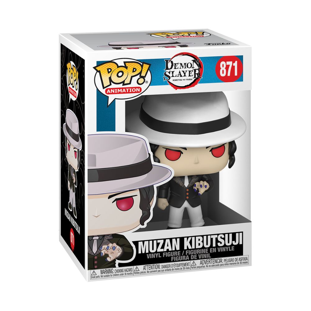 Funko Pop! Animation: Demon Slayer Kimetsu No Yaiba - Muzan Kibutsuji #871 Vinyl Figure 49014 - Funko Pop!