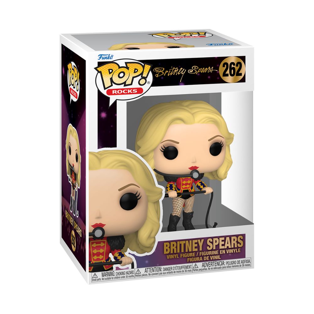 Funko Pop! Rocks: Britney Spears - Circus #262 Vinyl Figure 61435 - Funko Pop!