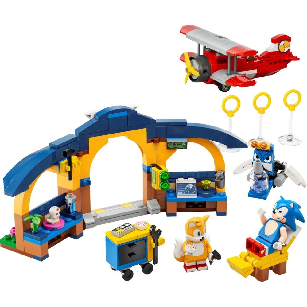 LEGO Sonic The Hedgehog Tails' Workshop & Tornado Plane 76991 - LEGO, LEGO Sonic The Hedgehog