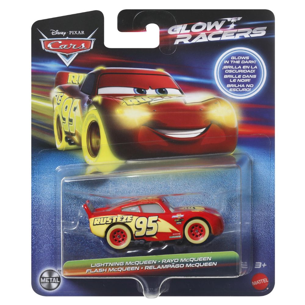 Cars Disney and Pixar Cars Glow Racers HPG76 - Cars