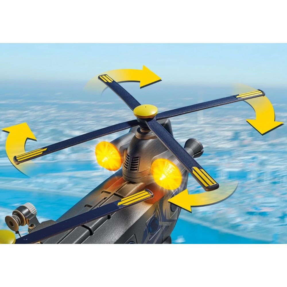 Playmobil Ελικόπτερο Ειδικών Δυνάμεων με Δύο Έλικες 71149 - Playmobil City Action