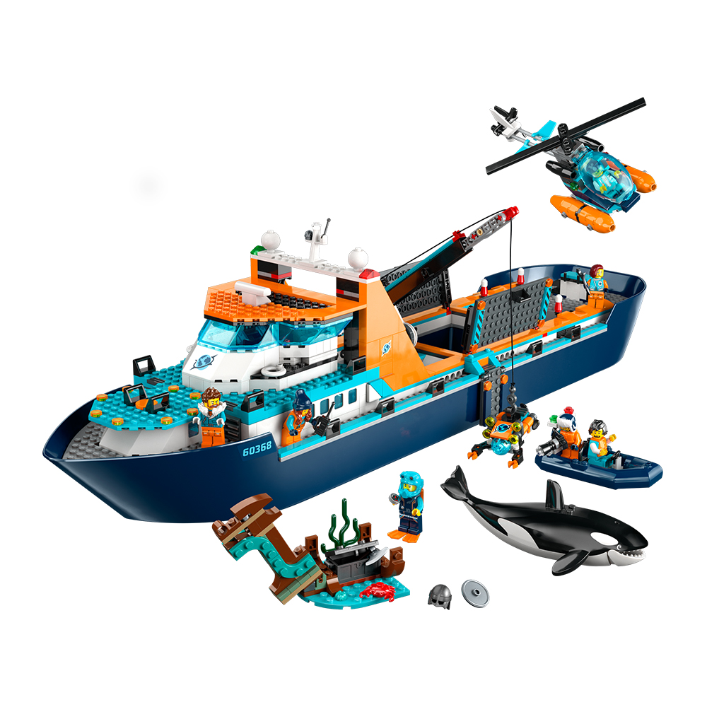 LEGO City Πλοίο Αρκτικής Εξερεύνησης 60368 - LEGO, LEGO City, LEGO City Great Vehicles