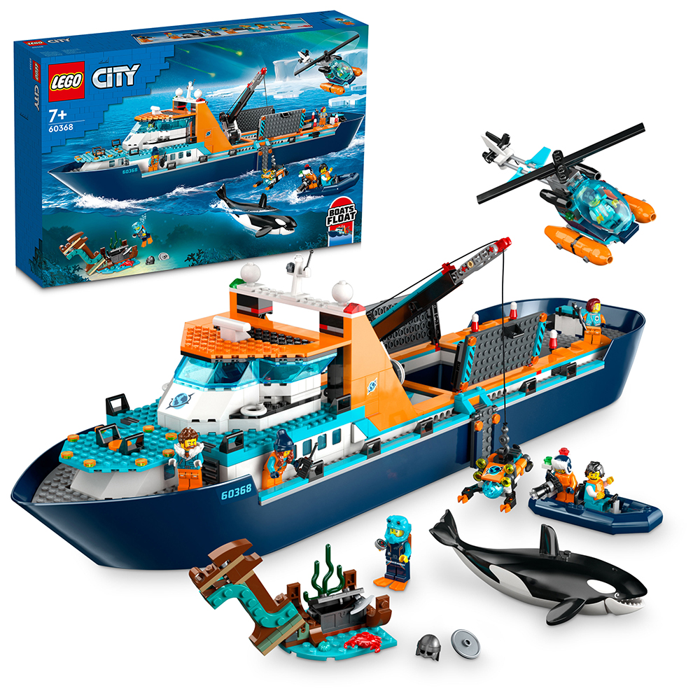 LEGO City Πλοίο Αρκτικής Εξερεύνησης 60368 - LEGO, LEGO City, LEGO City Great Vehicles