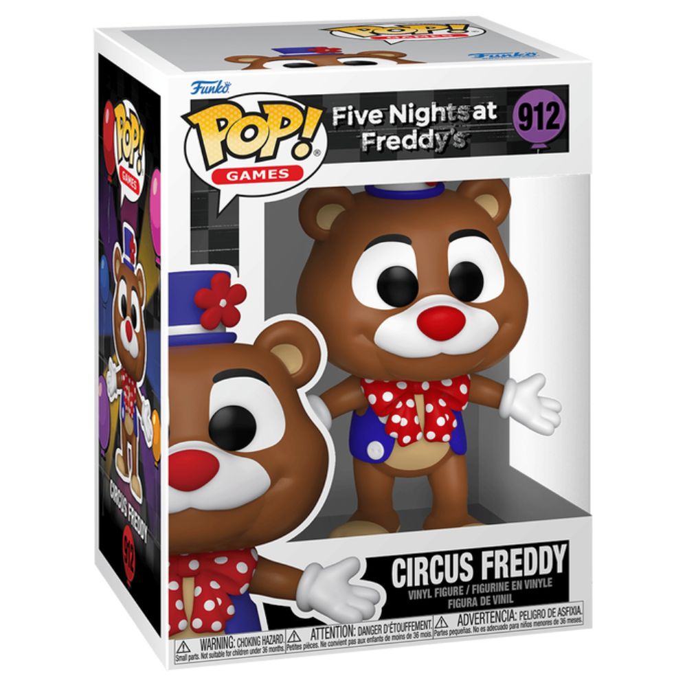 Funko Pop! Games: Five Nights at Freddy's - Circus Freddy #912 Vinyl Figure - Funko Pop!