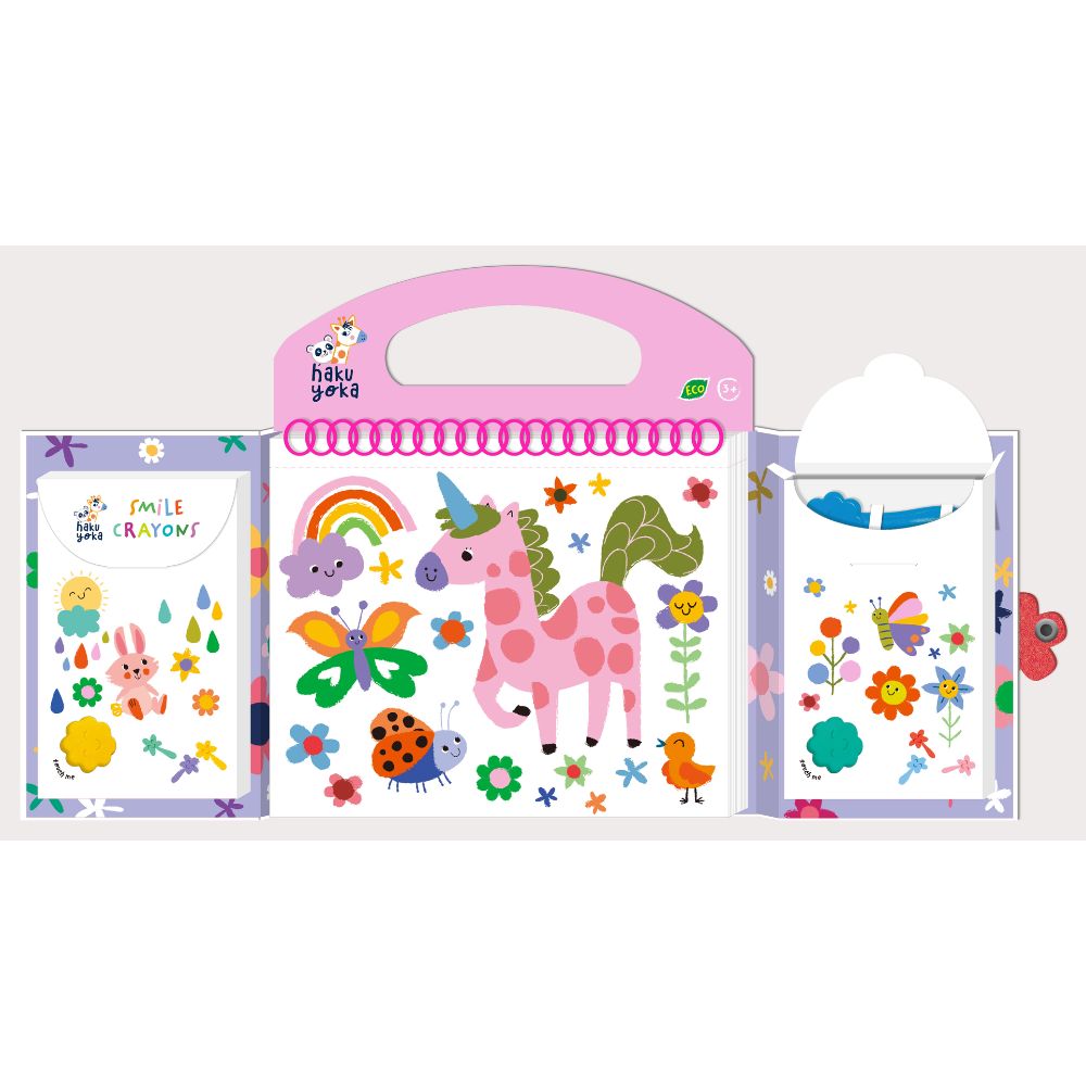 Haku Yoka My First Colouring Kit - Unicorn Friends CS223069 - Haku Yoka