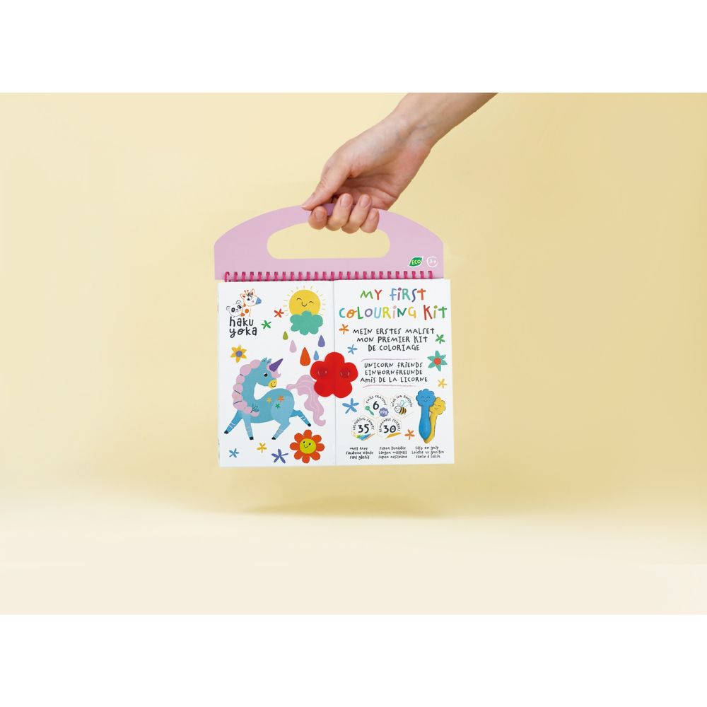 Haku Yoka My First Colouring Kit - Unicorn Friends CS223069 - Haku Yoka