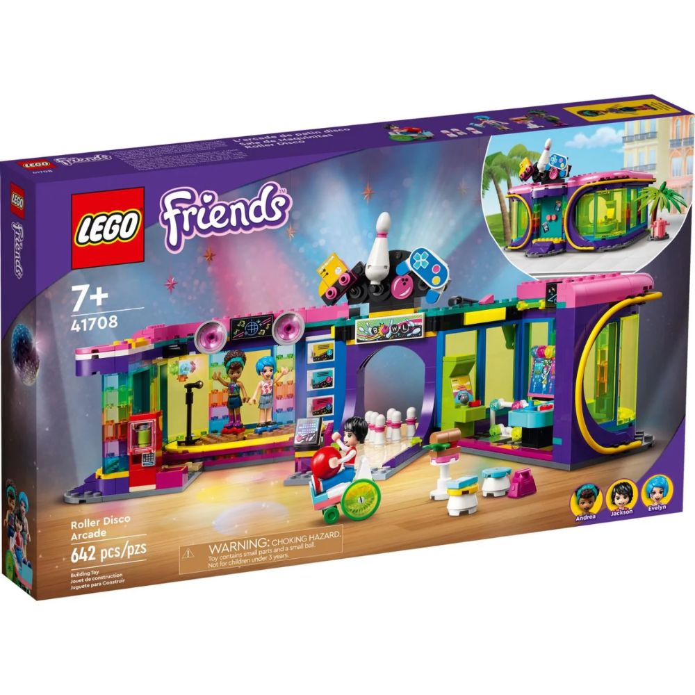 LEGO Friends Roller Disco Arcade 41708 - LEGO, LEGO Friends