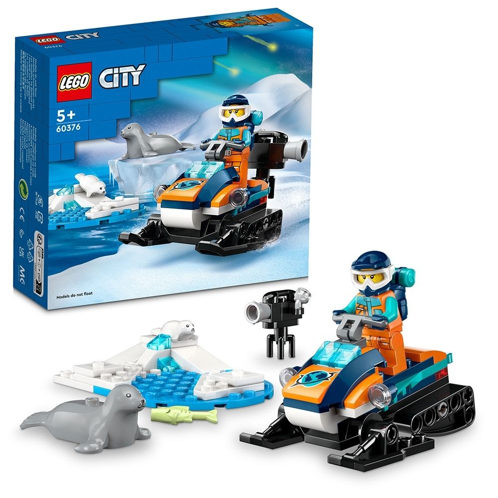 LEGO City Snowmobile Αρκτικής Εξερεύνησης 60376 - LEGO, LEGO City, LEGO City Great Vehicles