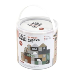 Tryco Σετ Ξύλιων Κύβων 50τμχ TR-353001 - Tryco
