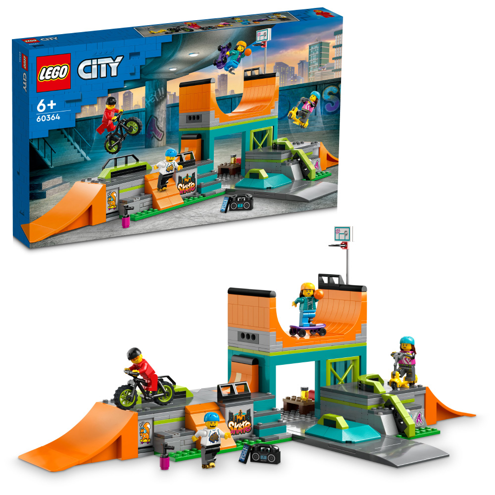 LEGO City Πάρκο Σκέιτ Στον Δρόμο 60364 - LEGO, LEGO City, LEGO City Town