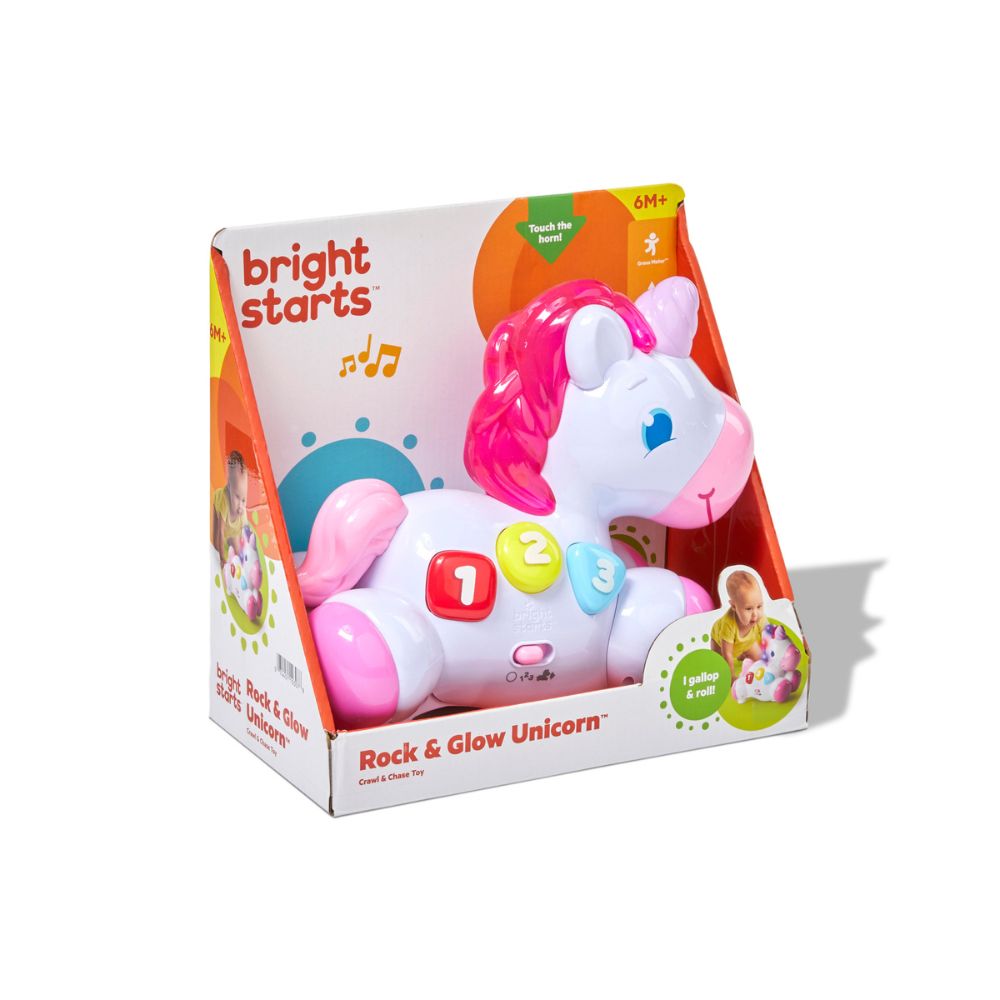 Bright Starts Kids II Llb Rock & Glow Unicorn Παιχνίδι 10307 - Bright Starts