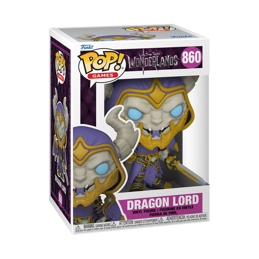 Funko Pop! Games: Tiny Tina’s Wonderlands - Dragon Lord #860 Vinyl Figure 59333 - Funko Pop!