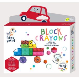 Haku Yoka Block Crayons - Car CP223083 - Haku Yoka