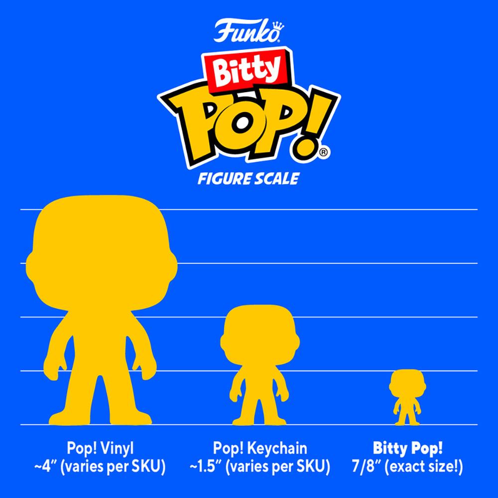 Funko Bitty Pop! Singles: Disney - Star Wars (36 Pieces PDQ) (Blind Bag) Vinyl Figures - Disney, Funko Pop!