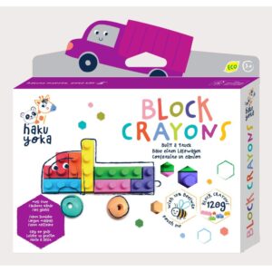 Haku Yoka Block Crayons - Truck CP223085 - Haku Yoka