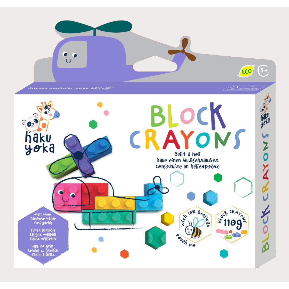Haku Yoka Block Crayons - Heli CP223086 - Haku Yoka