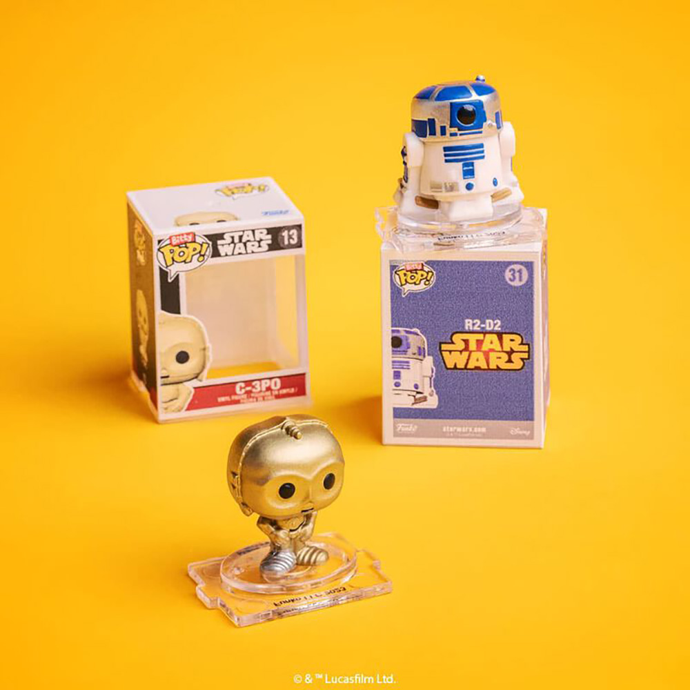 Funko Bitty Pop! Singles: Disney - Star Wars (36 Pieces PDQ) (Blind Bag) Vinyl Figures - Disney, Funko Pop!