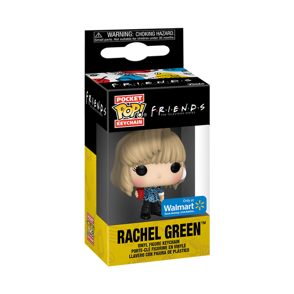 Funko Pocket Pop!: Friends - Rachel Green (80's Hair) (Special Edition) Vinyl Figure Keychain - Funko Pop!
