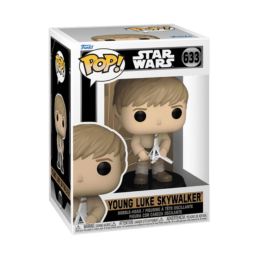 Funko Pop! Star Wars Obi-Wan Kenobi - Young Luke Skywalker #633 Bobble-Head Vinyl Figure - Funko Pop!