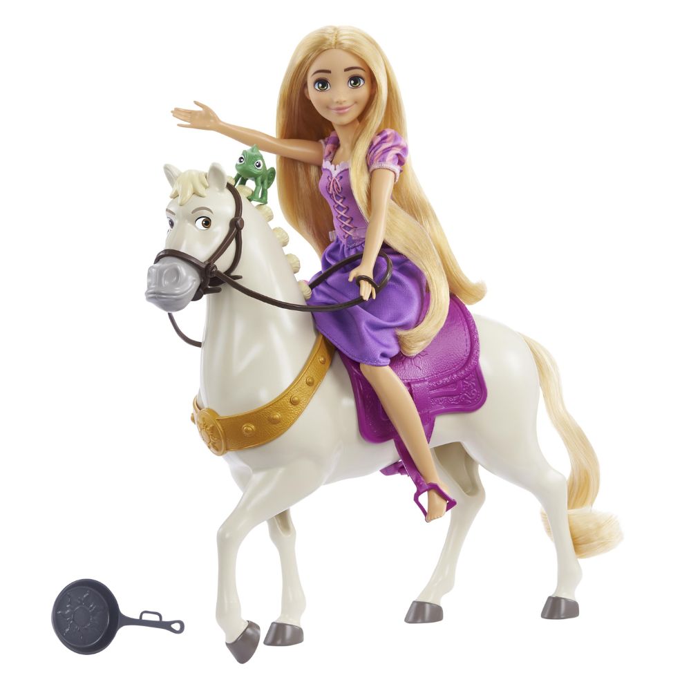 Disney Princess Rapunzel και Maximus Άλογο HLW23 - Disney Princess