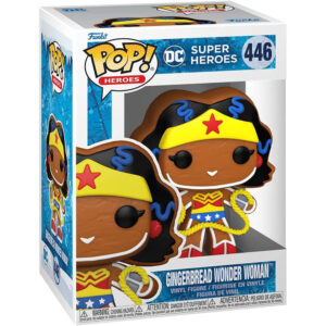 Funko Pop! Heroes: DC Super Heroes Holiday - Gingerbread Wonder Woman #446 Vinyl Figure - Funko Pop!