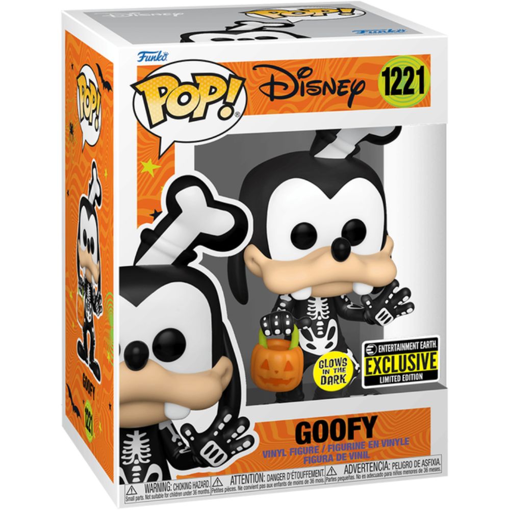 Funko Pop! Disney: Goofy (Skeleton) (Glows in the Dark) (Special Edition) #1221 Vinyl Figure - Funko Pop!