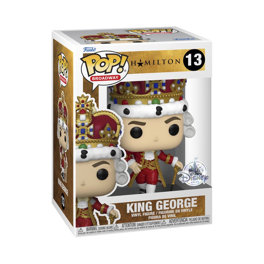 Funko Pop! Broadway: Hamilton - King George Special Edition #13 Vinyl Figure 60141 - Funko Pop!