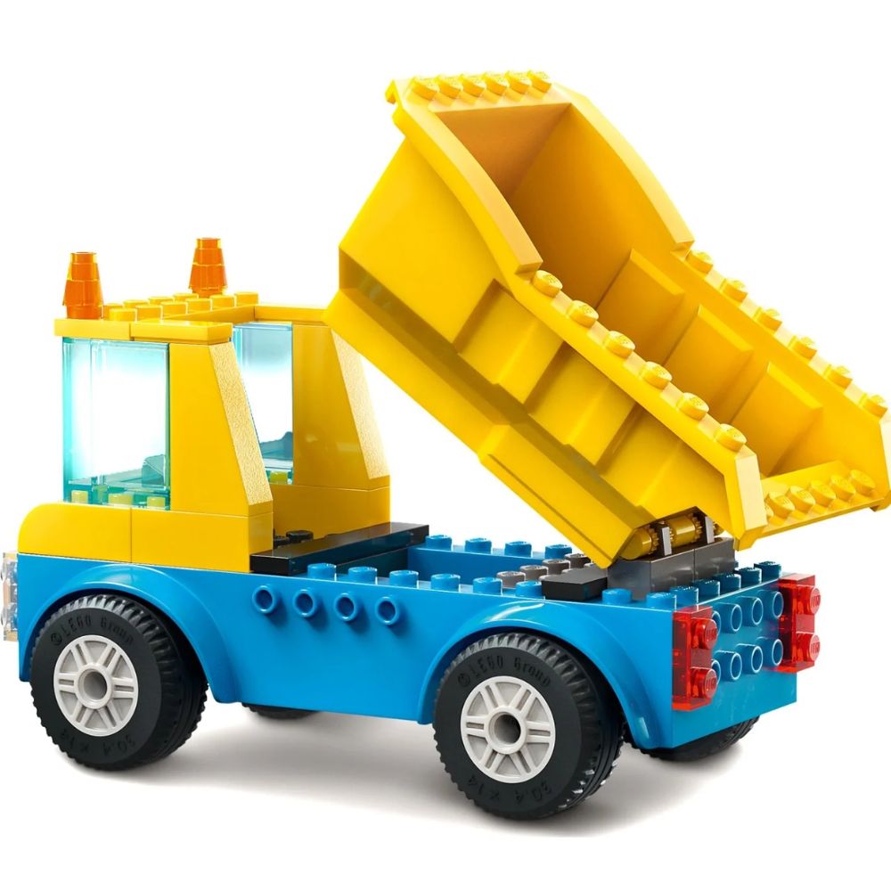 LEGO City Construction Trucks & Wrecking Ball Crane 60391 - LEGO, LEGO City, LEGO Great Vehicles