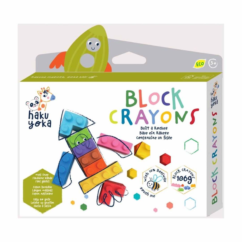 Haku Yoka Block Crayons - Rocket CP223087 - Haku Yoka