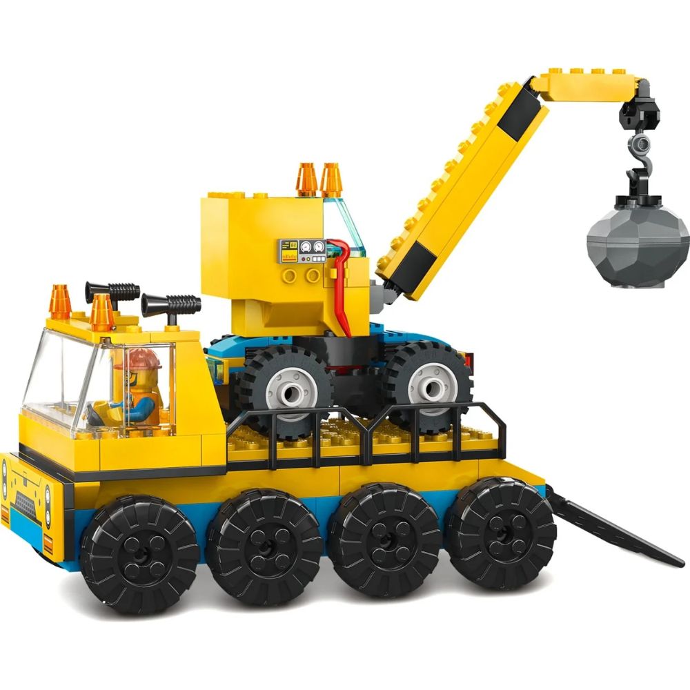 LEGO City Construction Trucks & Wrecking Ball Crane 60391 - LEGO, LEGO City, LEGO Great Vehicles